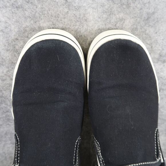 Wonder Nation Shoes Kids 6 Sneakers Slip On Casual Canvas Black Trainers Youth - Picture 7 of 11